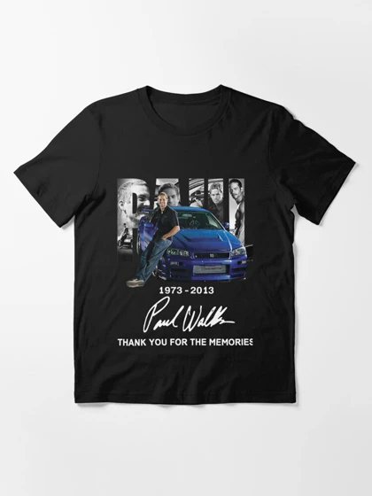 تیشرت سریع و خشن | تیشرت Fast &amp; Furious طرح Remembering Páúl Wálkér and His Impact کد 128927