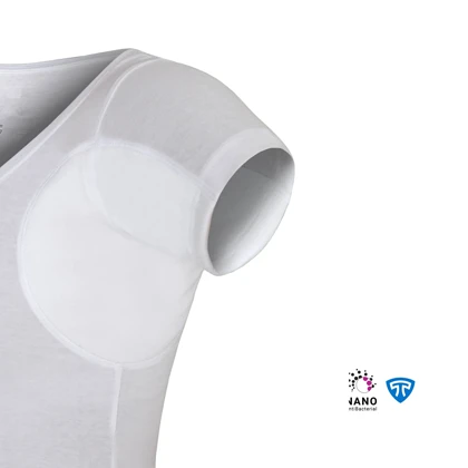 تیشرت نانو آنتی باکتریال ضدتعریق زنانه سفید