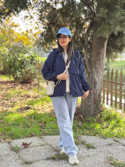 بارانی کلاهدار آستردار ناز