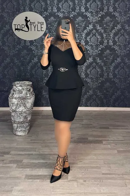 پیراهن کمر نگین : 8567