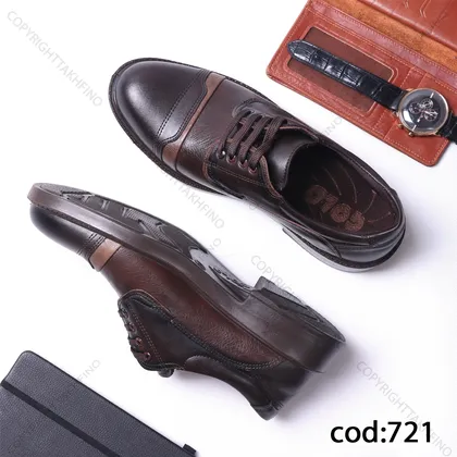 کفش بندی قهوه ای - کد 721(Tb25)