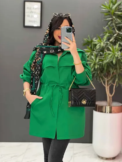 مانتو مازراتی کمرگت بالا ژیله