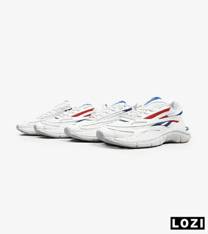 کفش کتانی سفید قرمز آبی مردانه reebok CROSS FIT