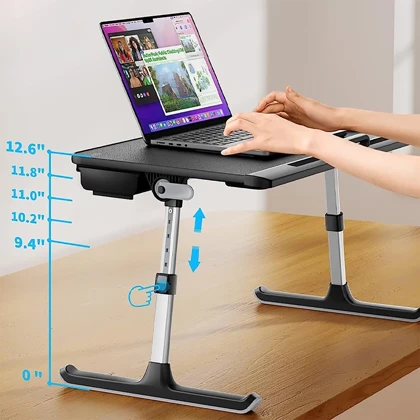 میز و پایه نگهدارنده لپ تاپ 16 تا 17 اینچ سایجی K7 MINI تاشو و قابل حمل