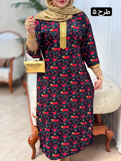 پیراهن نخ طلاکوب 3167