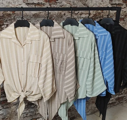 شومیز گره‌ای مدل آناهید کد 50247