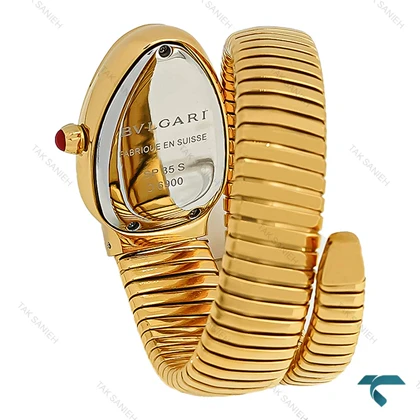 ساعت بولگاری ماری زنانه تک دور طلایی Bvlgari-8750-L