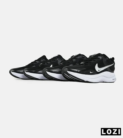 کفش کتانی مردانه و زنانه مشکی سفید NIKE Lebron 22 Guide V.02