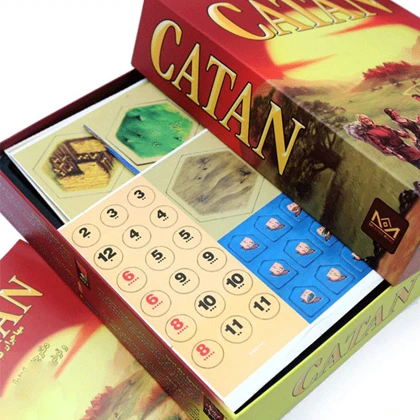 بازی فکری مهاجران کاتان گیم باکسز Game Boxes مناسب 2 تا 4 نفر