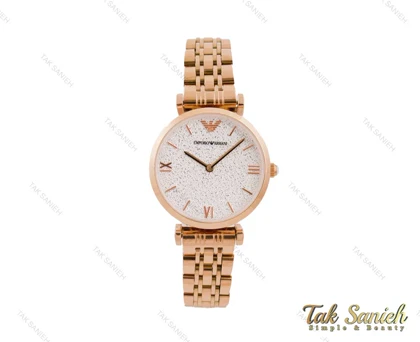 ساعت امپریو آرمانی زنانه رزگلد Armani-3682-L