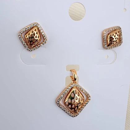 نیم ست لوزی ژوپینگ بدون زنجیر