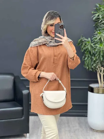 مانتو جلو بسته پیچک
