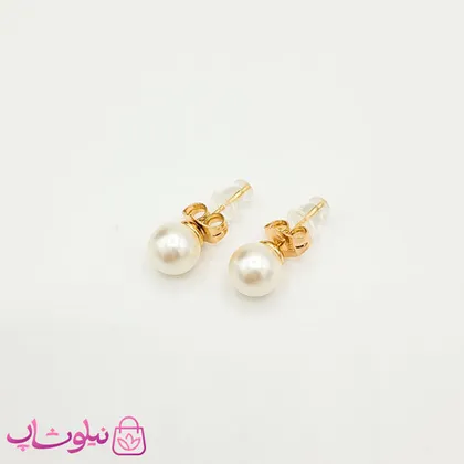 گوشواره میخی دخترانه ژوپینگ مرواریدی