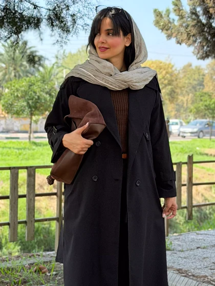 بارانی بلند آستردار | استایل تو