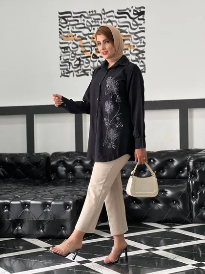 مانتو نگین‌دار
