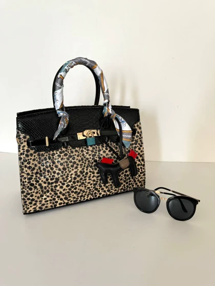 کیف هرمس پلنگی