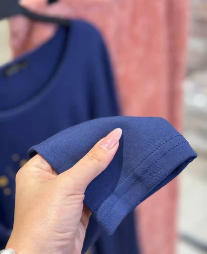 لباس راحتی طرح فانتزی سایز نرمال سیاه اینجه کد 52537