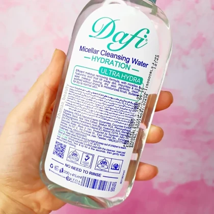 میسلار واتر دافی Dafi مدل Hydration مناسب پوست خشک و معمولی حجم 200 میل