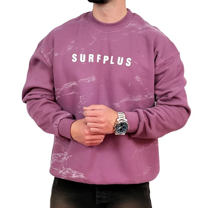 دورس مردانه بنفش سه نخ طرح چاپ برجسته