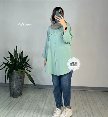 مانتو دکمه دار برکه 6