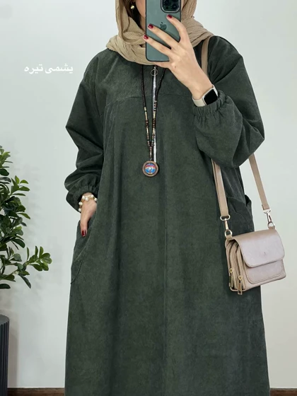 پیراهن مانتویی سارگل