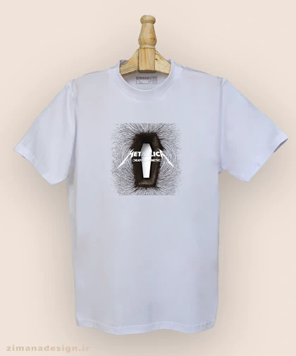 تیشرت مردانه و زنانه طرح متالیکا کد 924