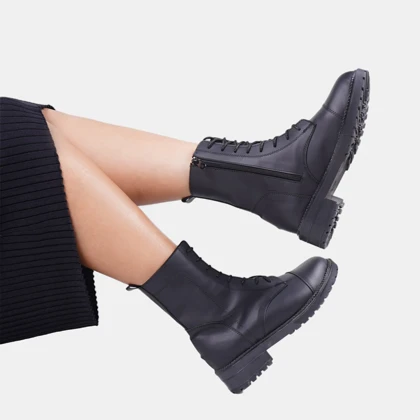 کفش نیم بوت زنانه مدل boots - 0102