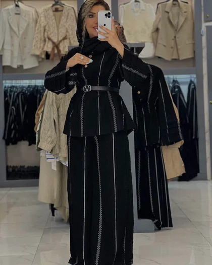 ست شومیز شلوار نیلی