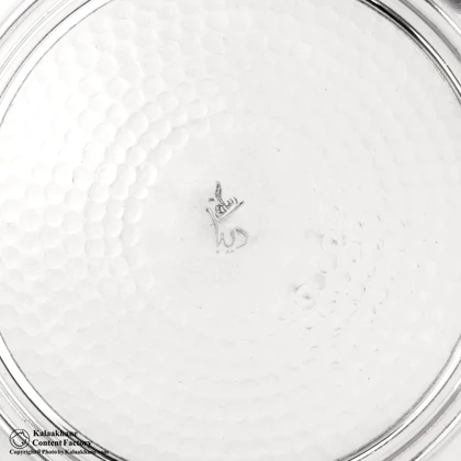 کاسه بشقاب مس دیبا گلد رنگ کروم کد 1044