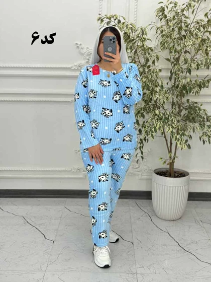 ست بلوز شلوار تدی 2032