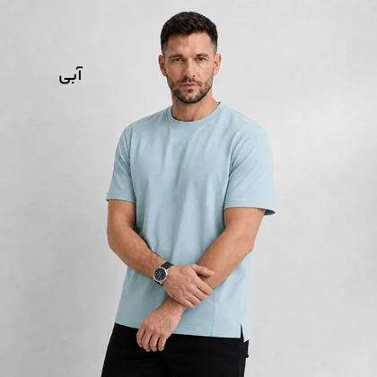 تیشرت مردانه ماکان یقه گرد | آی بولک