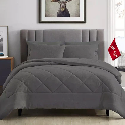 روتختی مینیمال کتان مخمل طرح لوزی