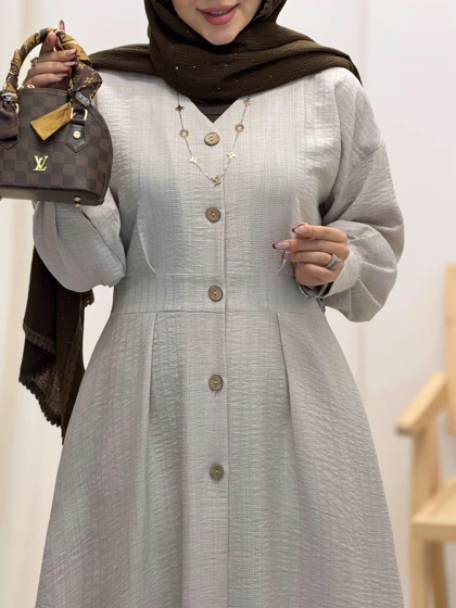 3190-مانتو بلند میناز