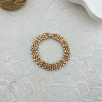 دستبند زنانه طرح رولکس با رنگ ثابت و ضد حساسیت