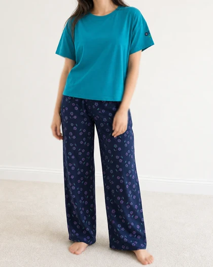 تیشرت و شلوار بلند آینور زنانه