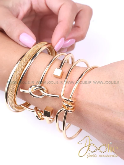 مجوعه 4 عددی بنگل-دستبند زنانه کد B2192