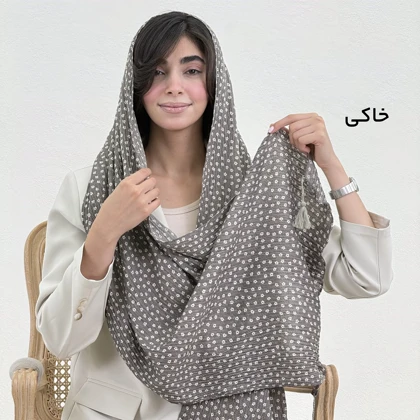 شال زنانه برشکا گل‌دار | آی بولک