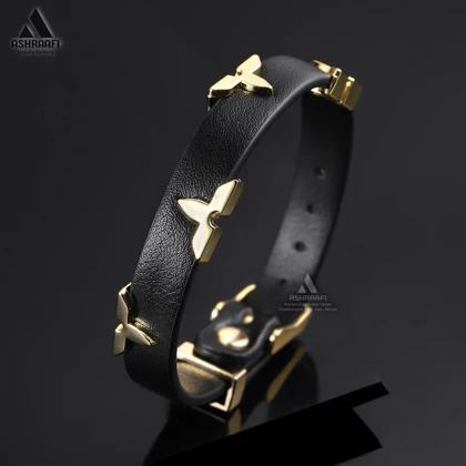 دستبند چرمی لویی ویتون Louis Vuitton Bracelet 01