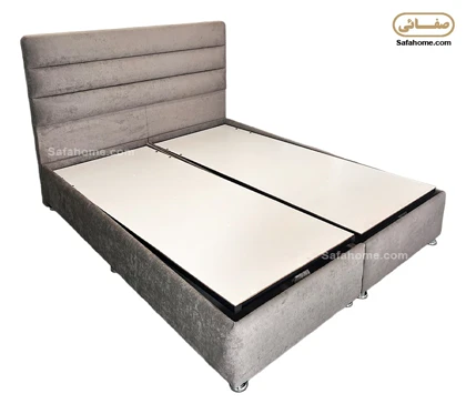 تخت باکس جکدار طرح مخمل
