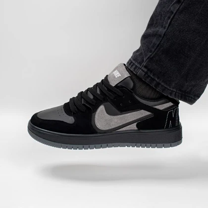 کفش کتانی اسپرت مردانه رنگ مشکی مدل نایک NIKE AIR FORCE