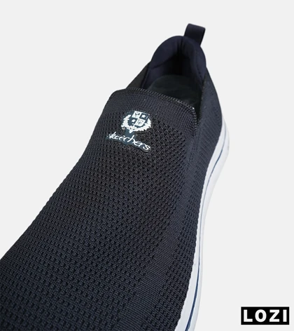 کفش کتانی طبی ورزشی سرمه ای SKECHERS Go Run مدل 8800