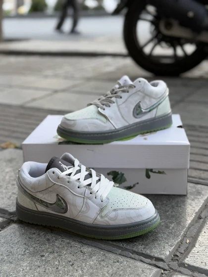 کتانی مردانه دراگون طوسی کرم