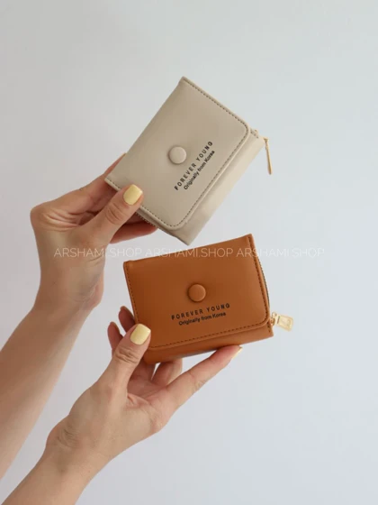 کیف پول و جاکارتی دکمه