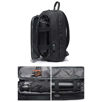 کیف کراس بادی بنج اصل Bange BG-7079 ضدآب USB دار