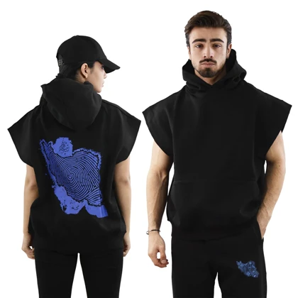 هودی وست اسپرت ایران مدل 4M1328 مشکی