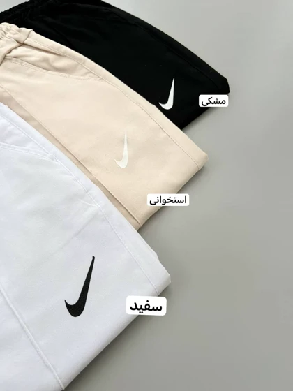 شلوار کتان کش نیم بگ کد 3952