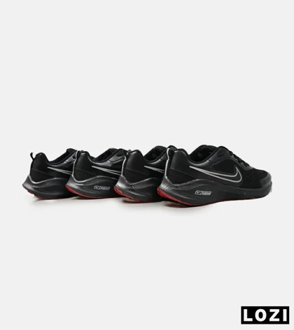 کفش کتانی مردانه و زنانه مشکی قرمز نایک NIKE PEGASUS V10 مدل 2026