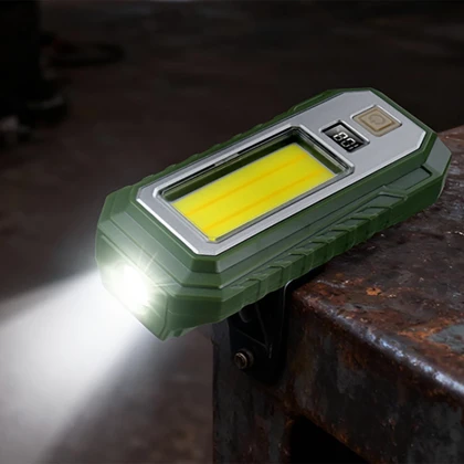 چراغ قوه شارژی جون فمن JUNFEI مدل JF-2001 با پنل COB