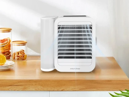 کولر سلولوزی میکروهو Microhoo personal mini air conditioning fan MH01RU