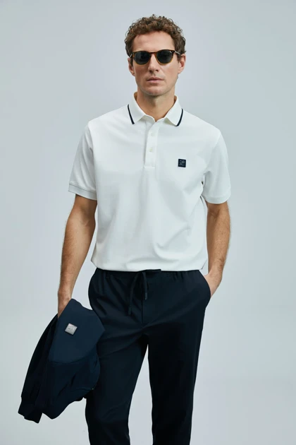 تیشرت یقه پولو مردانه lufian lufian